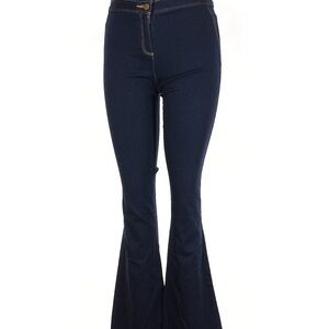 Veronica Beard Navy Flare Jeans